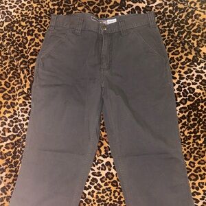 Carhartt Dark Gray Relaxed Fit Pants